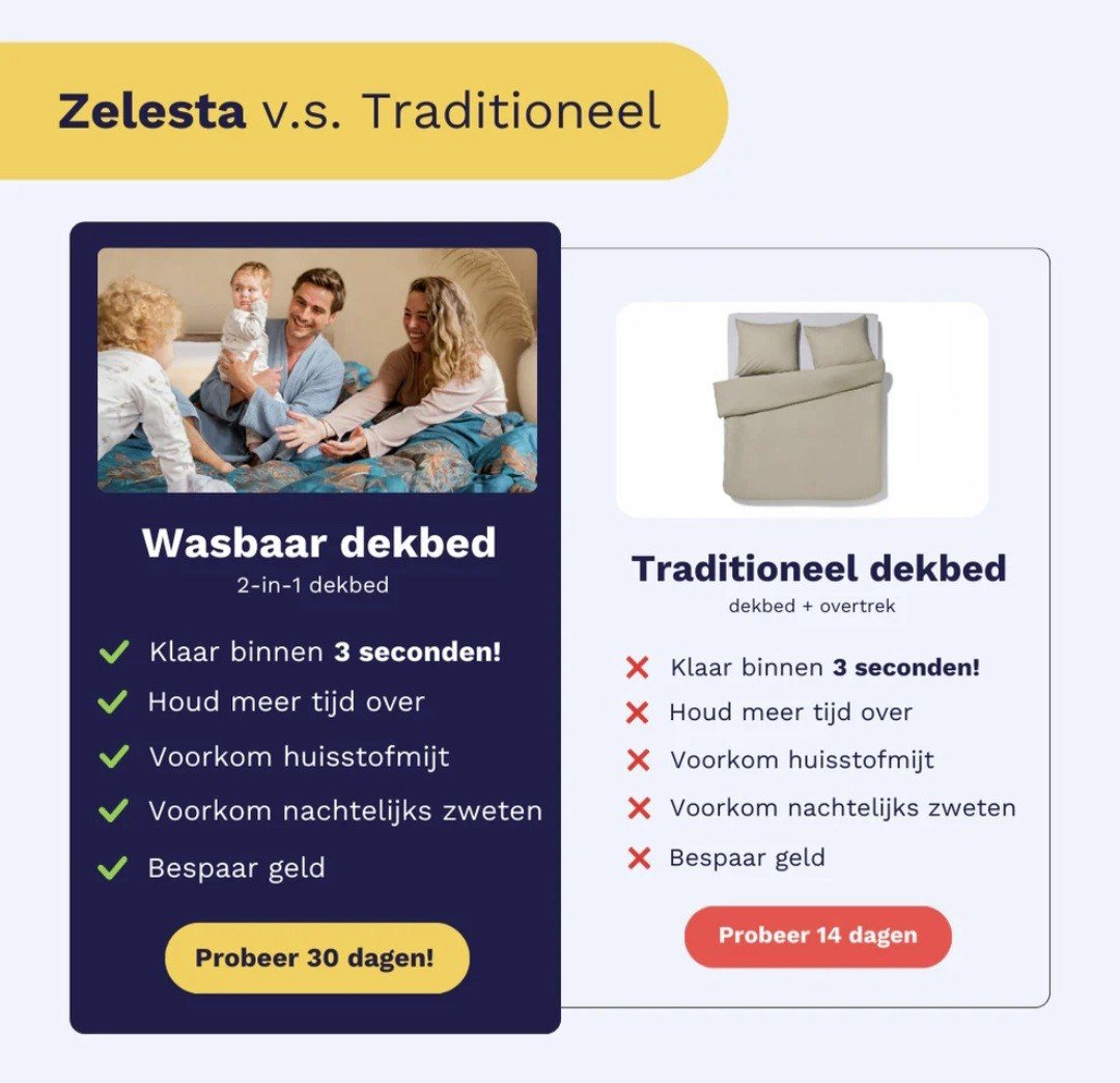 Lazy dekbed