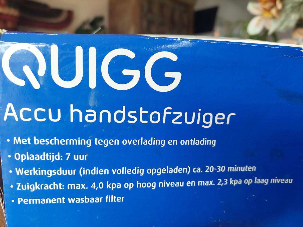 Nieuwe kruimeldief/autostofzuiger