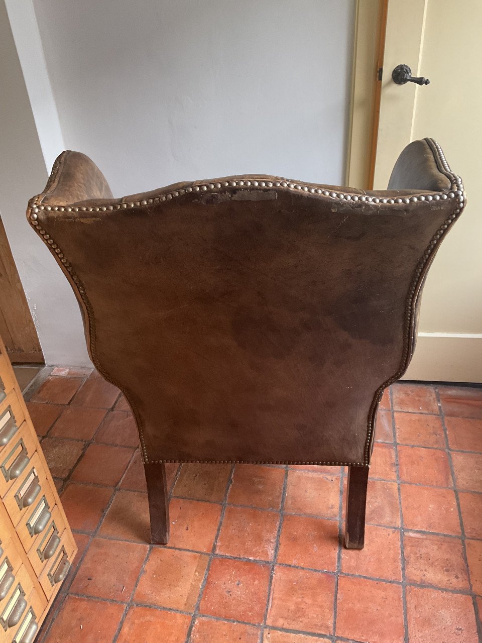 Chesterfield oorfauteuil