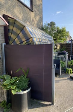 Electrische bediende Markies
