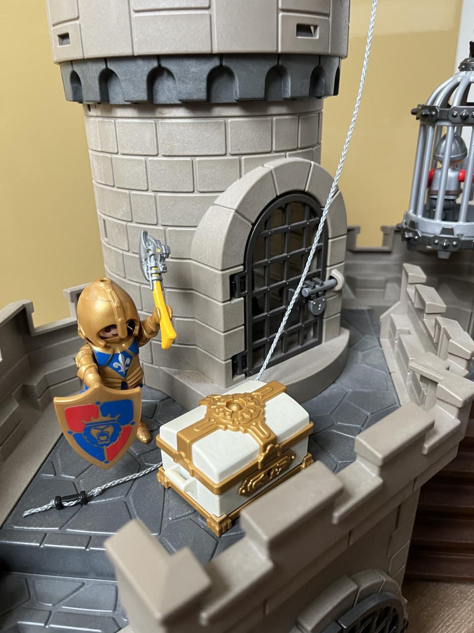 Playmobil ridder kasteel met veel extra’s