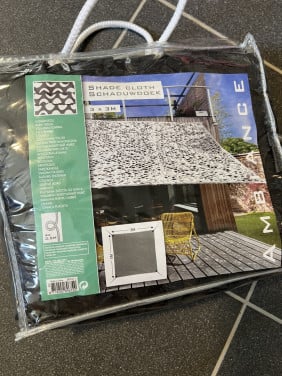 Schaduwdoek (nieuw in de verpakking)