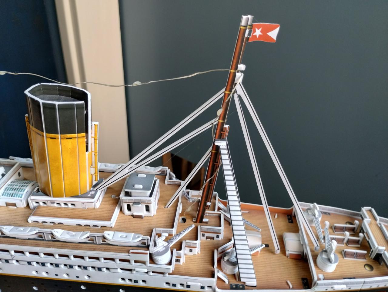 RMS Titanic 3D Puzzel Model. Van karton.