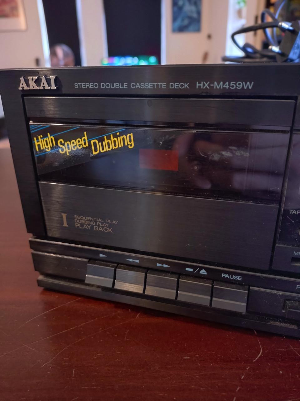 Audiocassettedeck te koop!