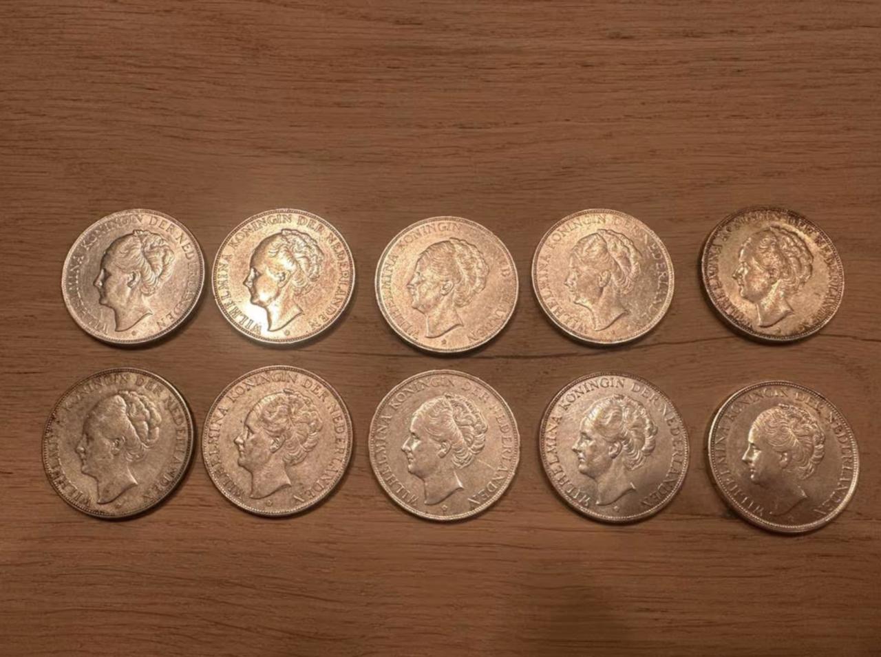 10x rijksdaalder Wilhelmina