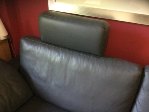 Te koop mooie 21/2 Zits lederen bank