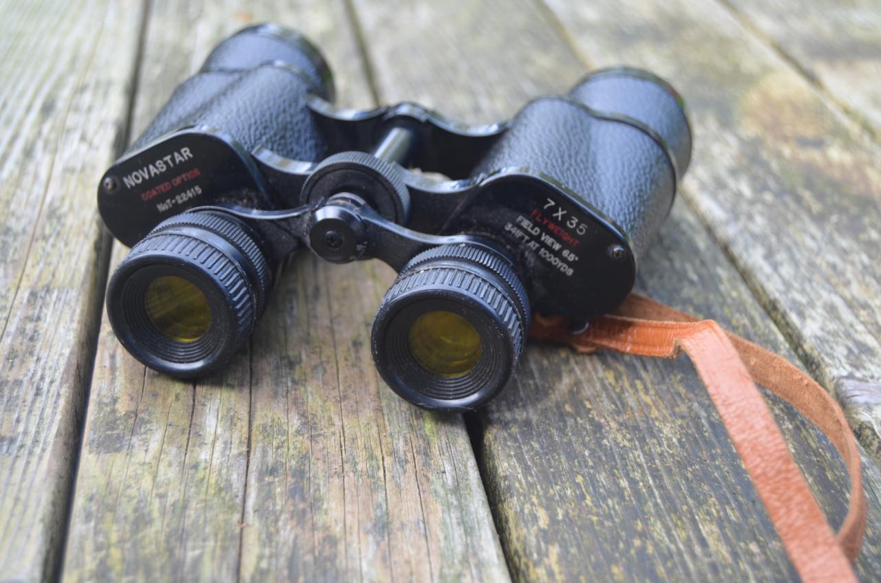Novastar verrekijker zonder tas, MET gele lenzen