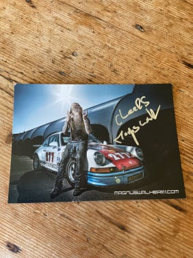 Magnus Walker foto ( gesigneerd )