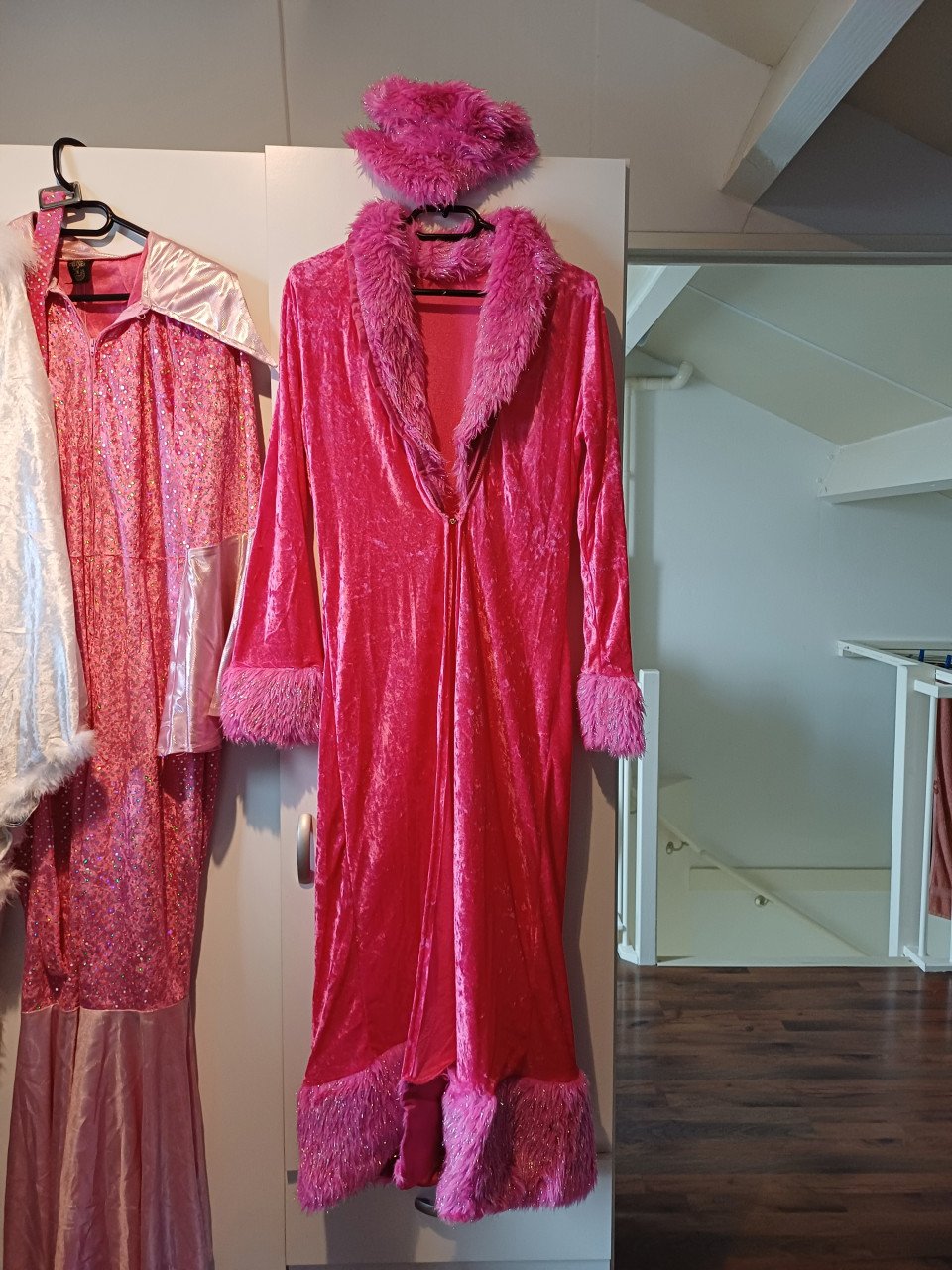 Rose verkleedkleding p/st of 1 koop
