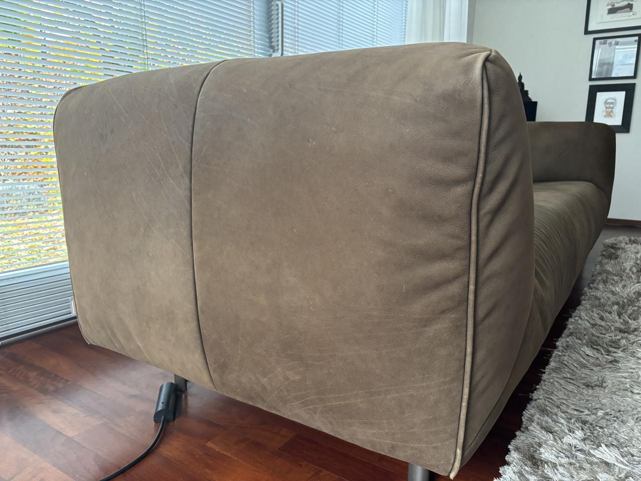 Label Moby Dick 3-zits bank (waterbuffelleer)