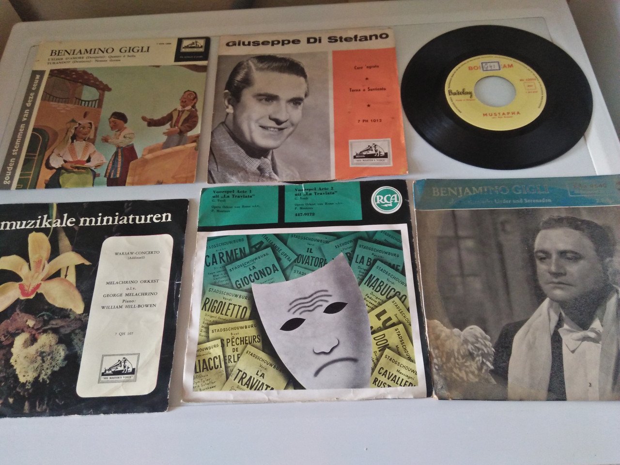 LP singeltjes 31 diverse