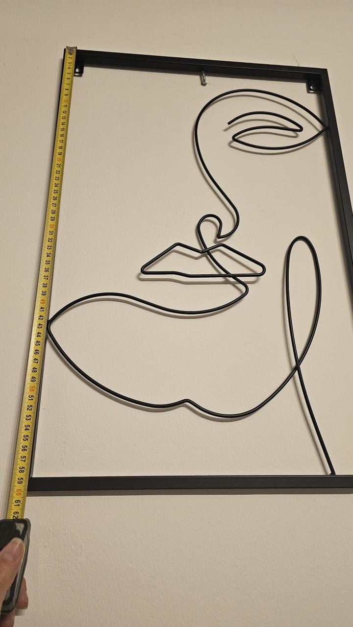 Metalen wanddecoratie