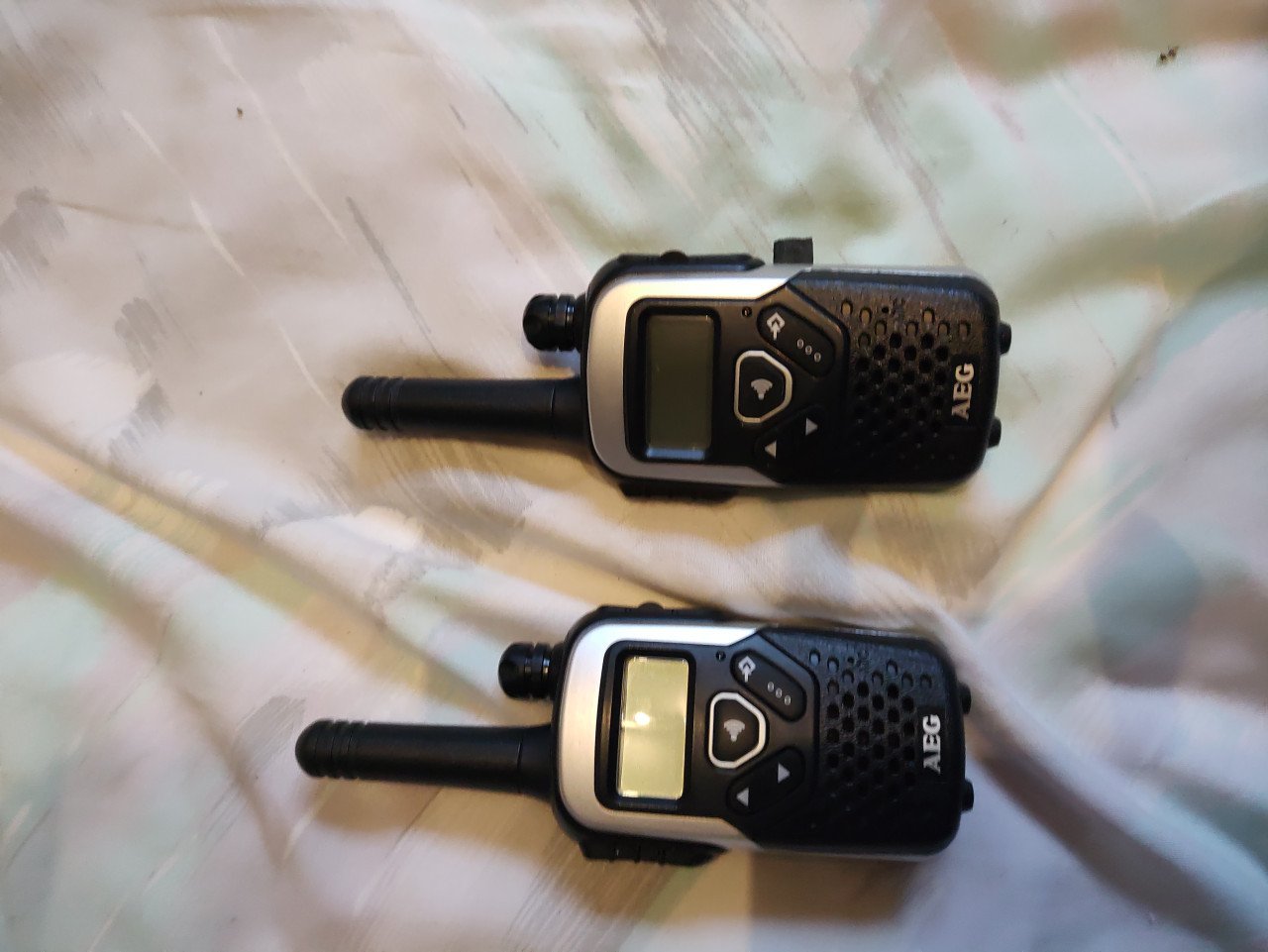 AEG portofoons set