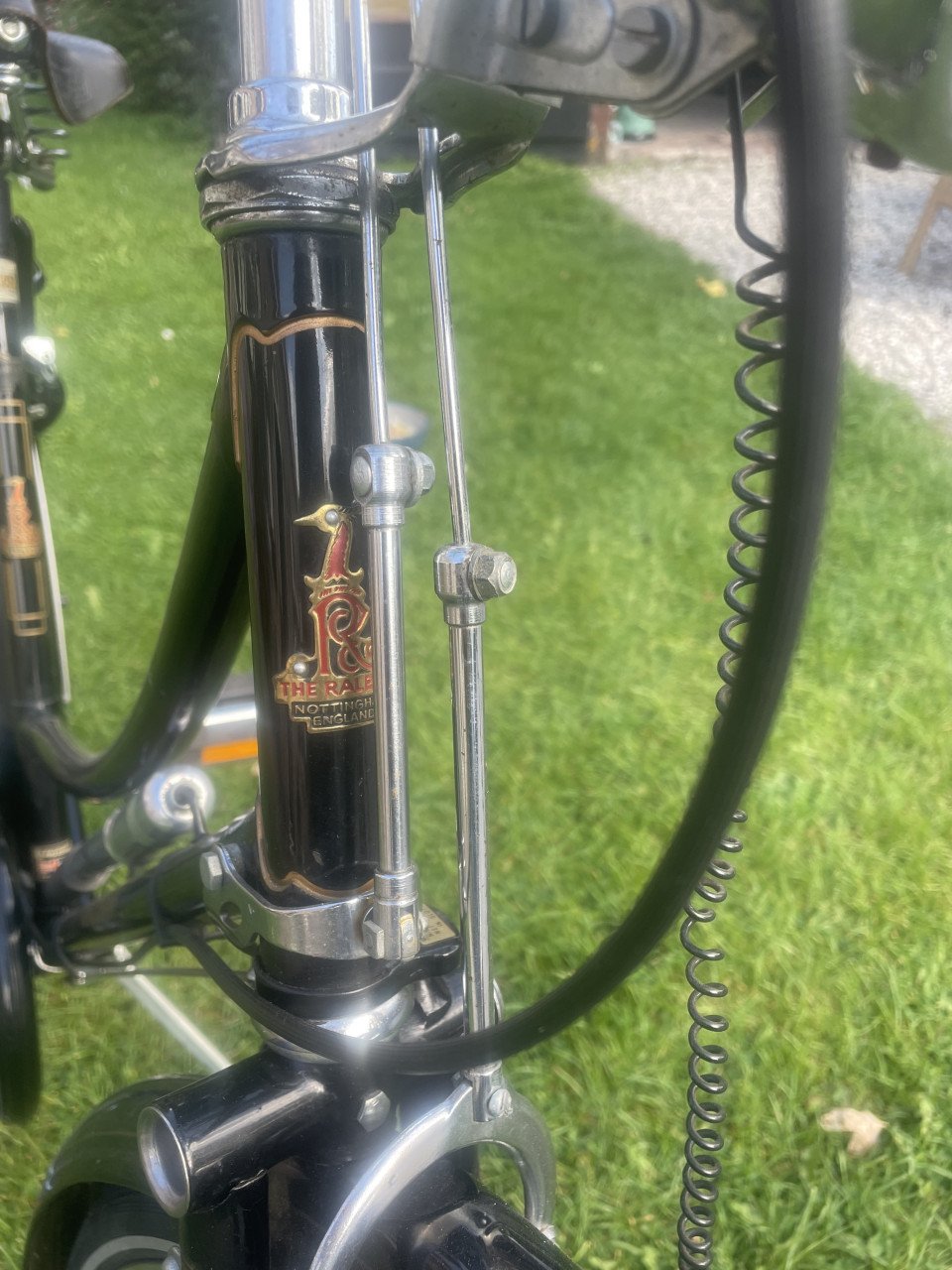 Oldtimer raleighfiets