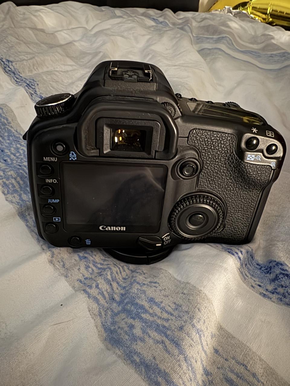 Canon EOS 30D + Canon 38-76mm Lens