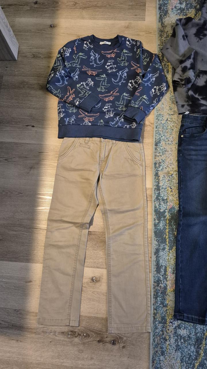 Set jongens kleiding maat 140