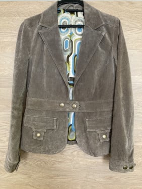 Suede damesjasje