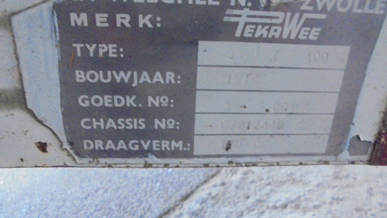 Aanhangwagen kleine wielen