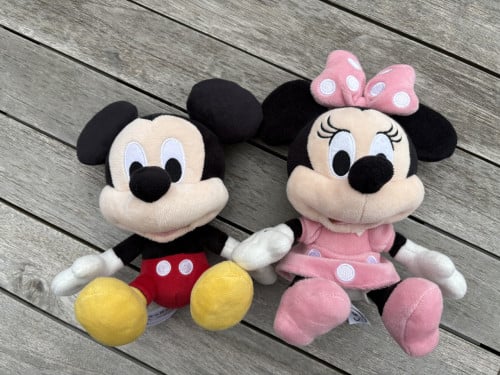 Knuffel  Mickey en Minnie