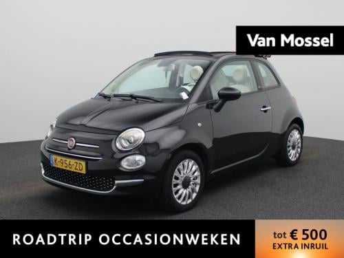 Fiat 500 C 1.0 hybrid lounge | cabrio | lmv | dab | bluetooth | climate con