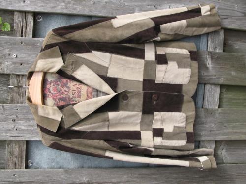 Suede jasje Mt.38/40