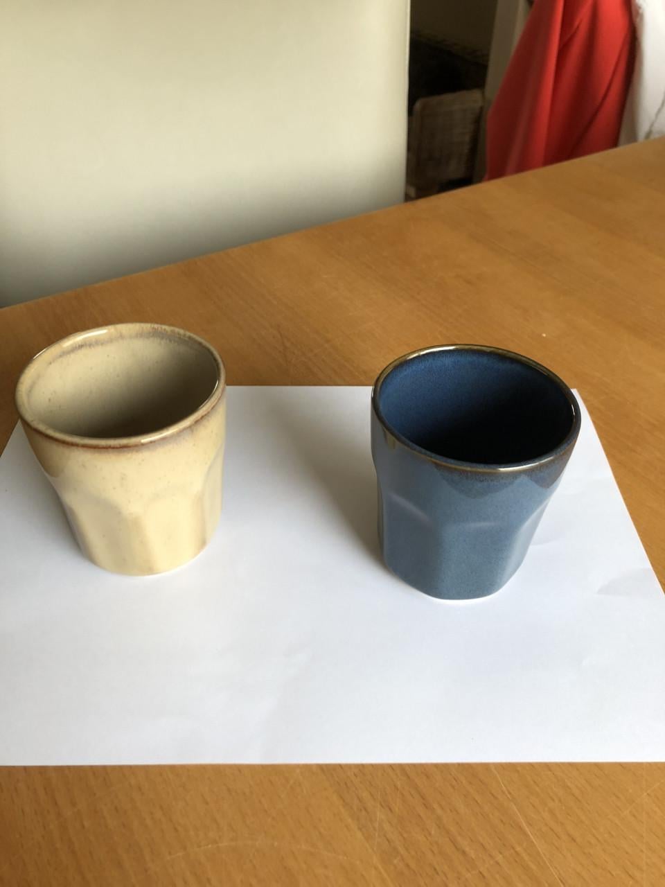 Te koop mooie keramiek mokjes.(nieuw).