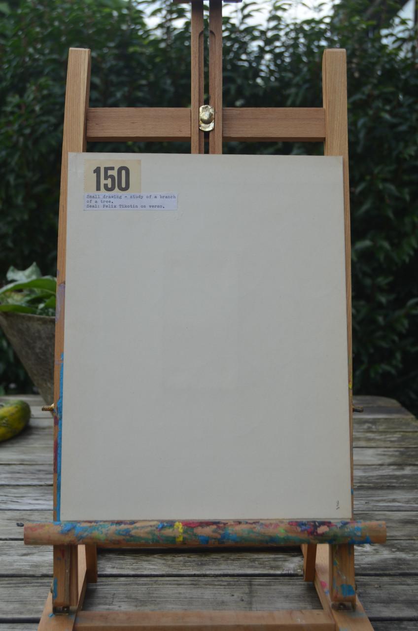 Schitterende oude Japanse tekeningen in passe-partout (2)