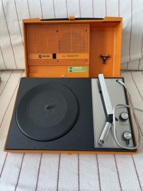 Vintage Philips Koffer Platenspeler