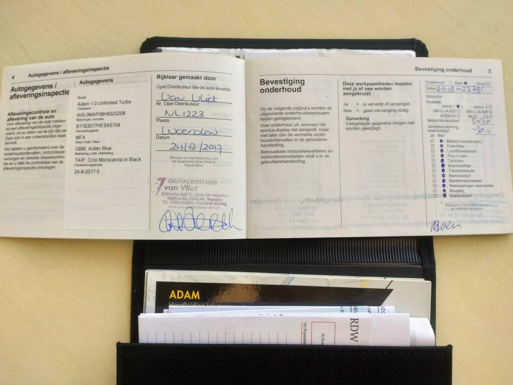 Opel Adam 1.0i turbo unlimited