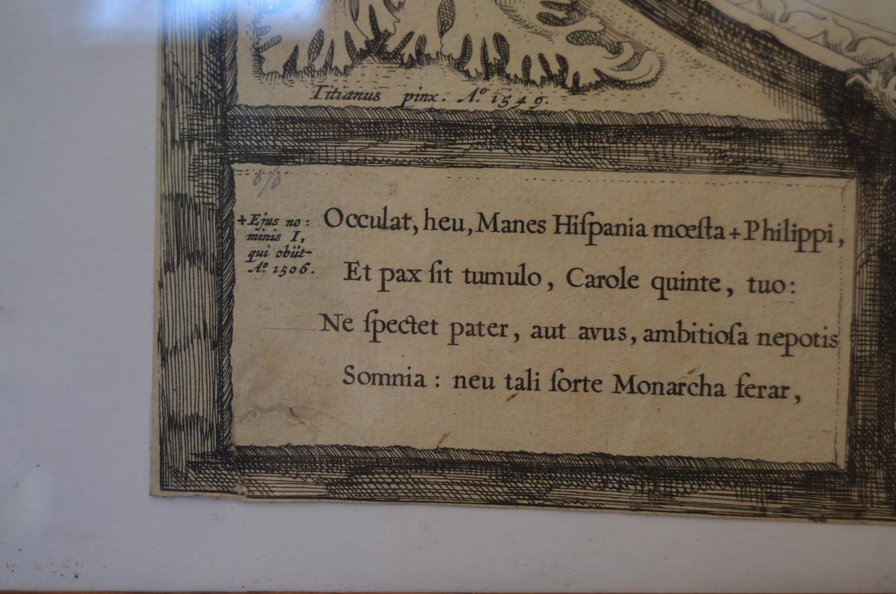 Kopergravure ca.1650 Cornelis Visscher (1629 - 1658)