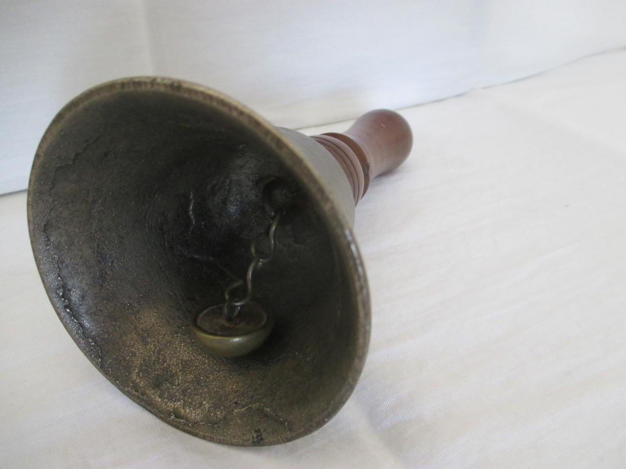 Zeer Mooie Bronzen Service Bel