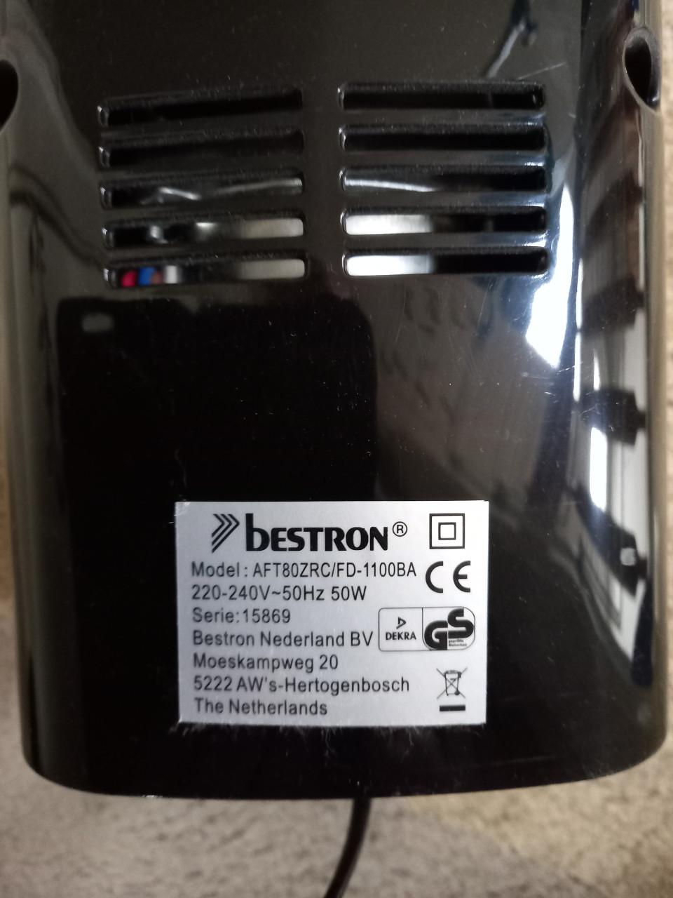 Bestron Toren ventilator AFT80ZRC