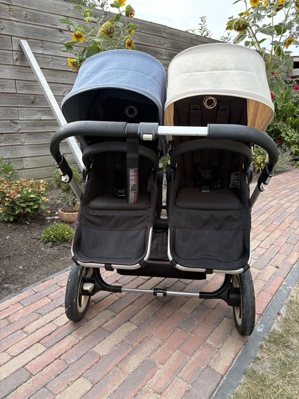 Bugaboo donkey duo 2 met accessoires