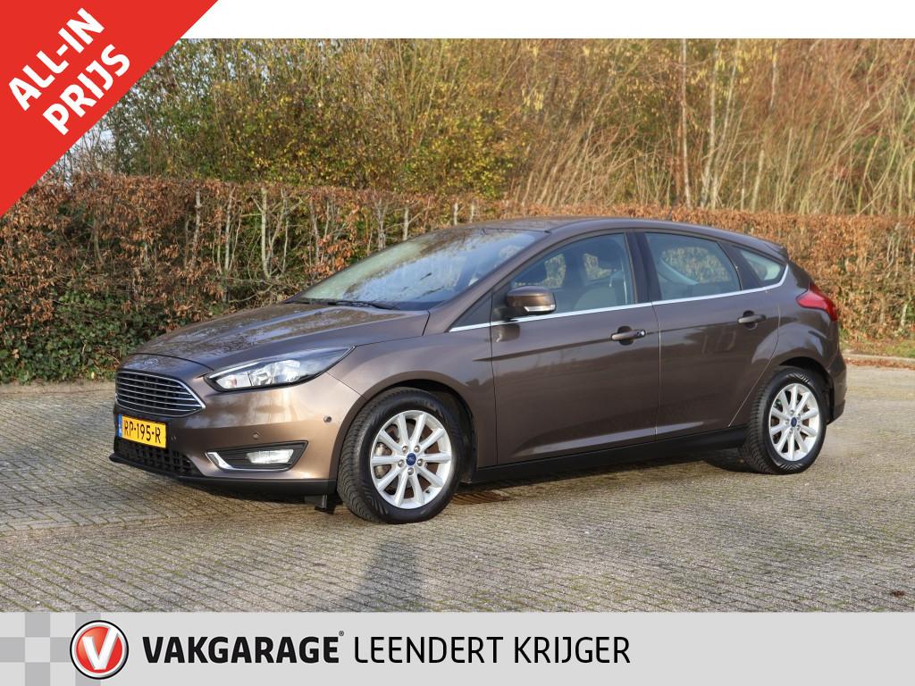 Ford Focus 1.0 titanium rijklaarprijs|bovaggarantie|trekhaak