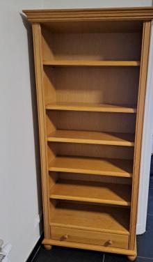 Boekenkast licht eiken