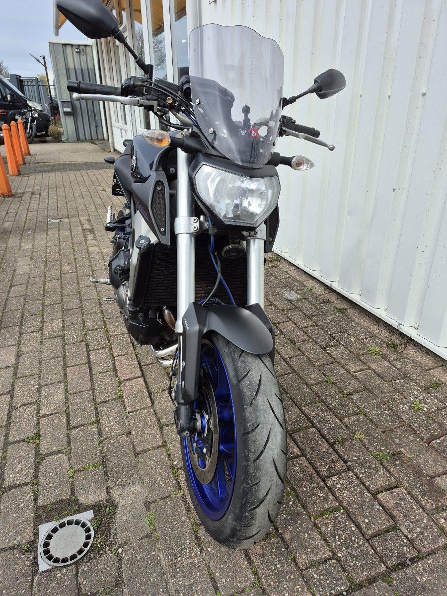 Yamaha MT-09 uit 2014, stoere naked bike