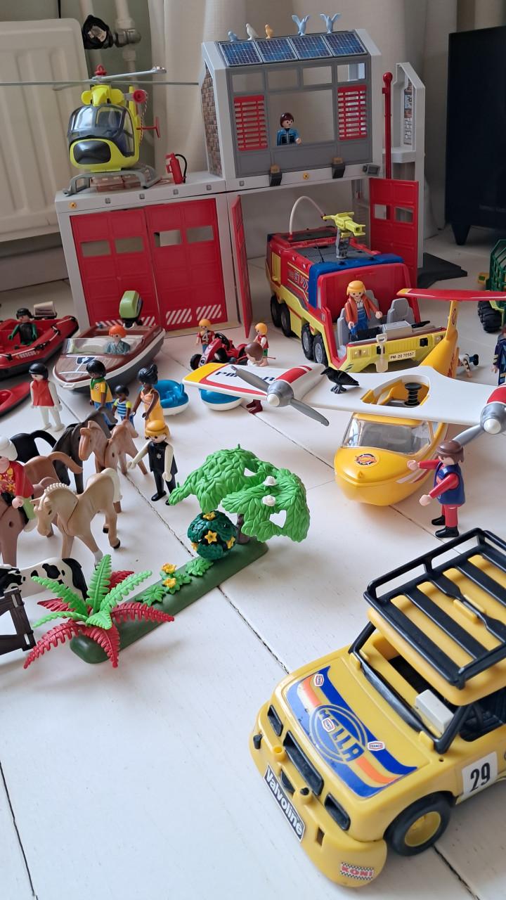 Playmobil, leuke items, 15,6 kilo!