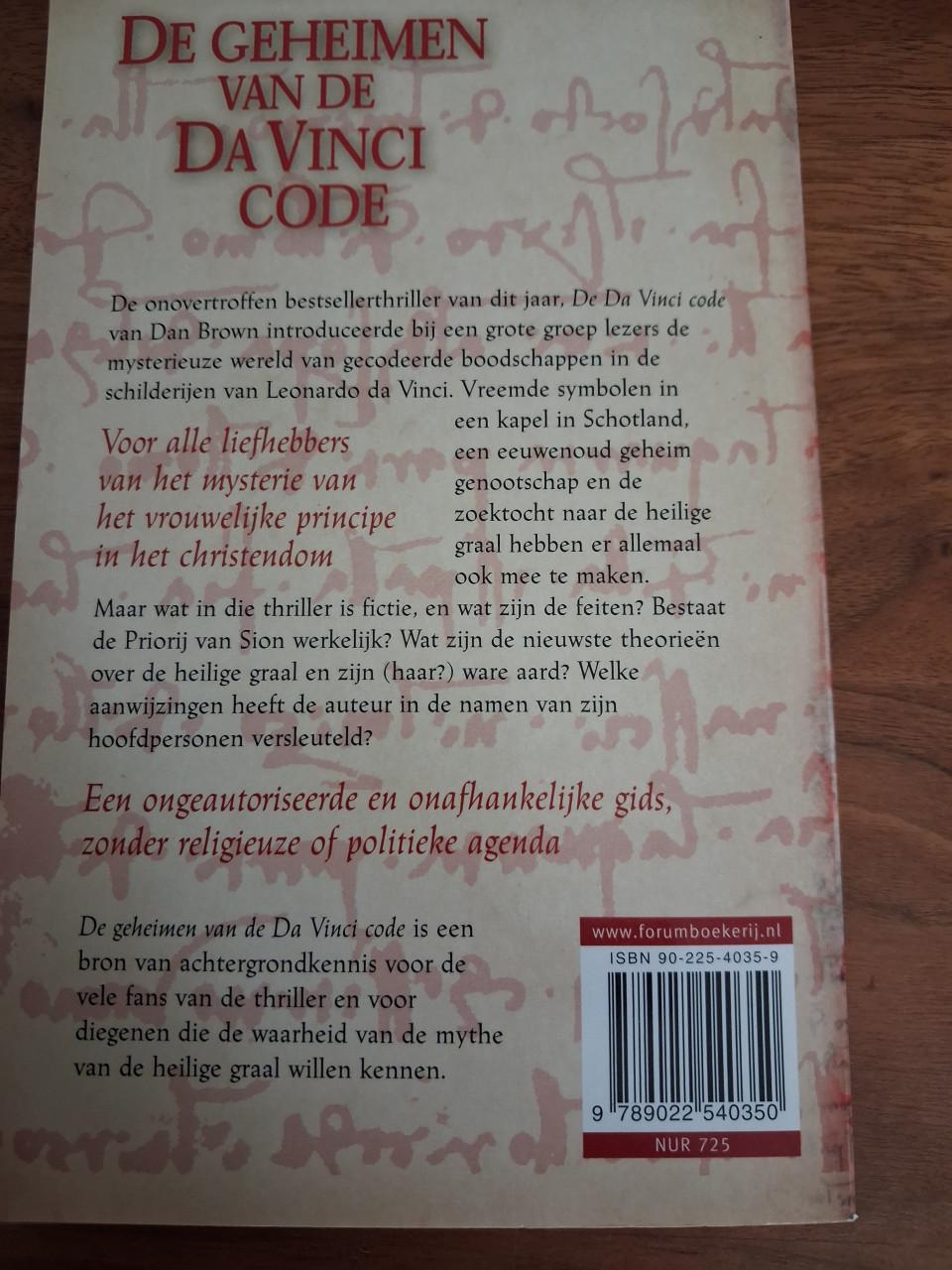 De geheimen van de Da Vinci Code