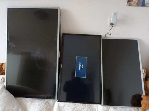 Drie stuks Philips TV,s afkomstig uit de verhuur met mogelijk defecten