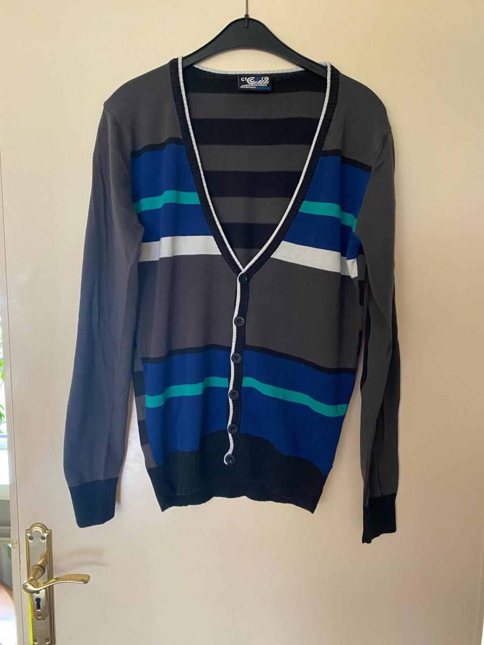 Heren vest💙🖤🩶