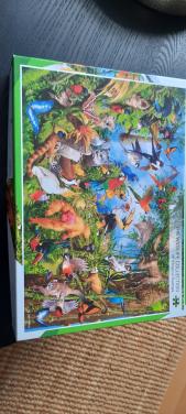 Puzzel van de Wildlife Collection  nr 1