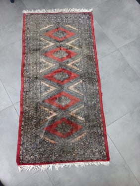 Vintage Perzische tapijt uit begin 19e Eeuw