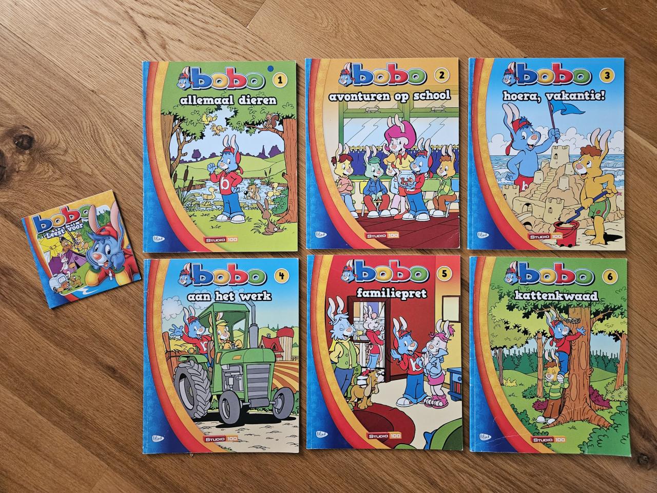 Zes Boboboekjes met cd