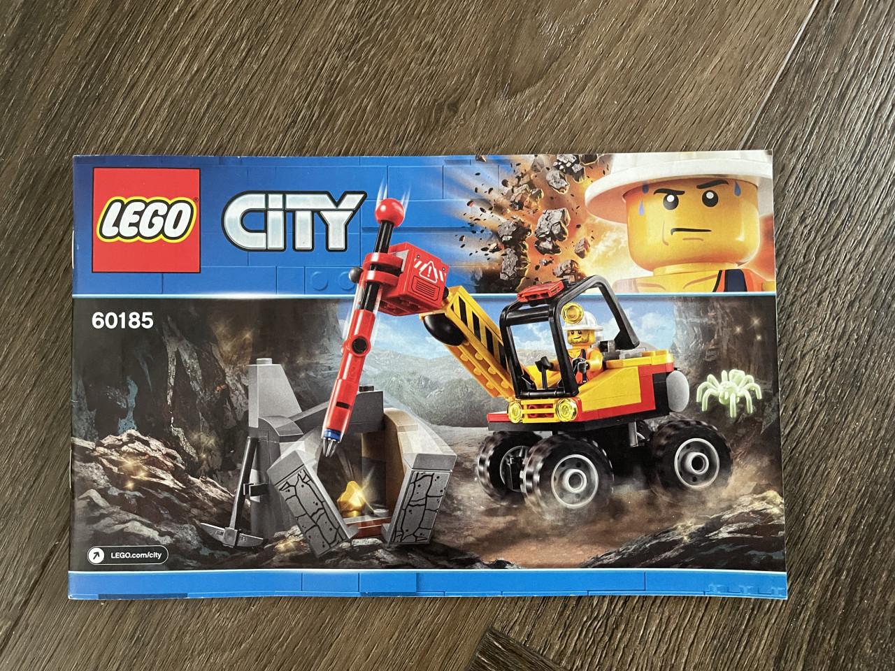 Lego City: Krachtige mijnbouwsplitter 60185