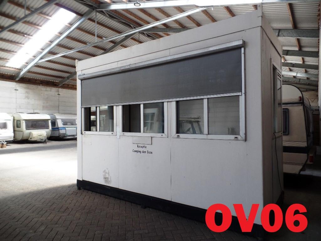 Receptie unit, ontvangstruimte, mobiele atelier of kantoorruimte te koop