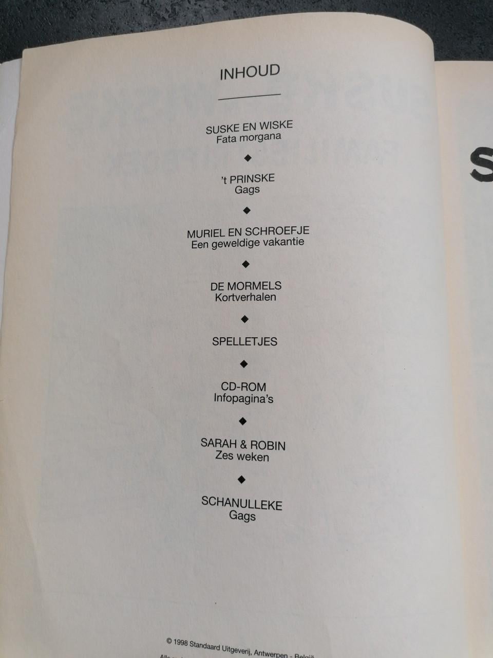 Suske en Wiske Megastripboeken en familiestripboeken