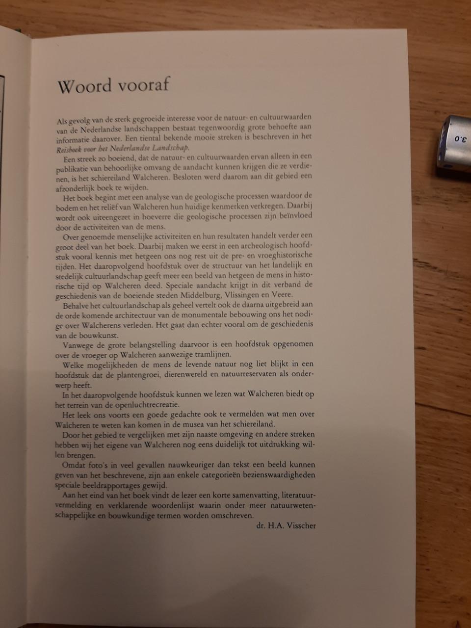 Zeeland - Walcheren, natuur, landschap en geschiedenis, H.A. Visscher