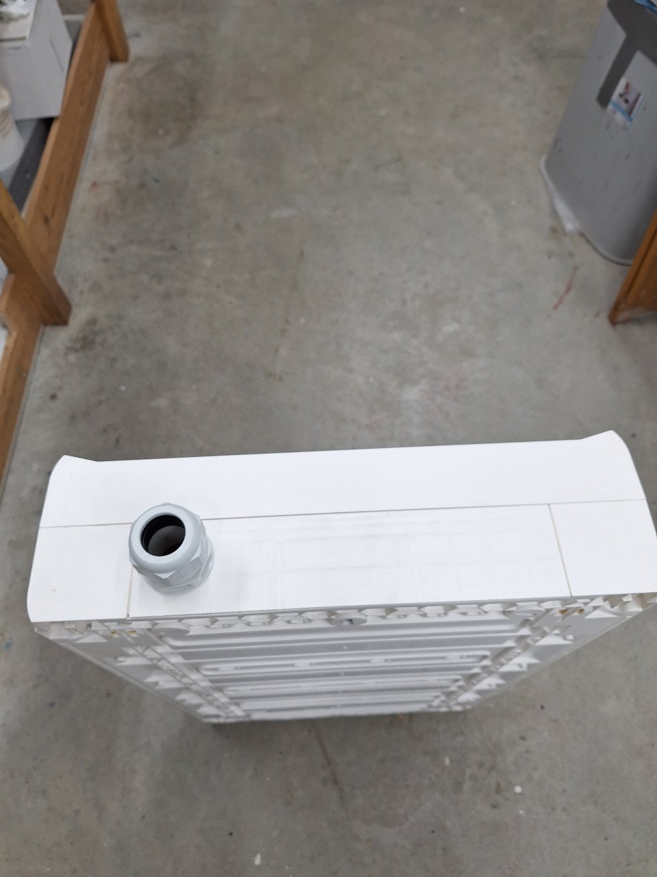 Installatie automatenkast.