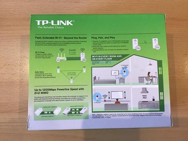 WiFi versterker - TP-LINK AV1200 Powerline WiFi Kit - TL-WPA8630P