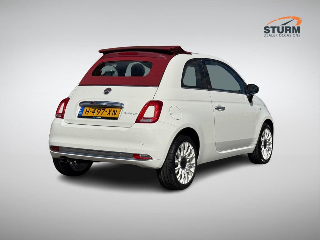 Fiat 500 C 1.0 hybrid star | navigatie full-map | park. sensor | cruise & c